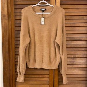 Express teddy sweater